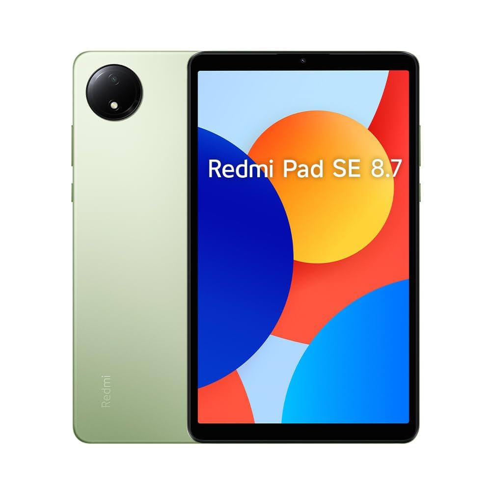 Redmi Pad se 8.7　Aurora Green　64GB Wi-Fi Redmi Pad SE 8.7 4G – LTE Tablet with Snapdragon processor